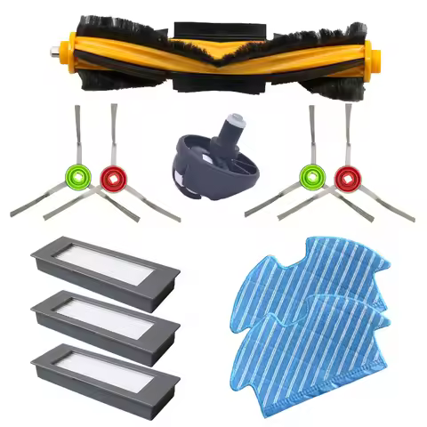 Roller Brush Side Brush HEPA Filter for Ecovacs Deebot Ozmo 900 902 DN5G Robotic Vacuum Cleaner Acce