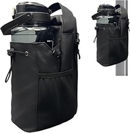 Kunyi's Magnetic Gym Bag Hold Up to 64 Oz/2200 ML Sling Bottle with Magnetic Attachment Water Bottle