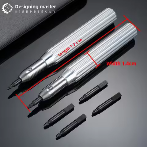 Watch Crown Tube screwdriver Tool with Steel 4 Pins for Rolex watch Case Insert Removing Tube Y0686 