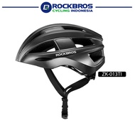 ROCKBROS ZK-013 Helm Sepeda Gowes dg Lampu Belakang  LED Bicycle Helmet with Rear Light Cycling Helm