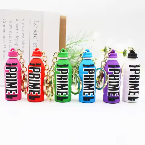 Prime instant drink bottle key chain Australia imitation Prime drink pendant douyin hot model