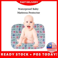 💥READY STOCK💥Lapik Tilam Baby/Bayi Kalis Air Washable Breathable Waterproof Baby Cot Sheet Mattress Protector