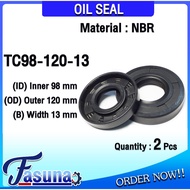 Oil Seal TC98-120-13 Rubber TC (NBR) Inner Hole 98 Outer Diameter 120 Thickness 13 Mm TC98x120x13