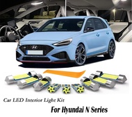 Canbus Car LED Interior Light Kit For Hyundai N Series KONA N Elantra N Veloster N Sonata N i30N I20