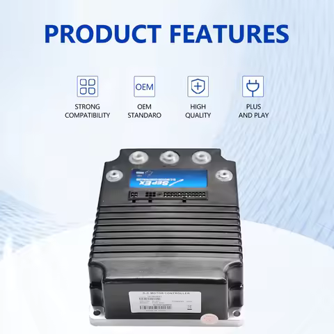 48-84V 600A 5k-0 Programmable Motor Controller for Curtis Ezgo Club Car Golf Cart Forklift 1244-6661