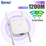 Wifi Repeater 5Ghz Wireless Wifi Extender 1200Mbps Long Range Signal Wi-Fi Amplifier Router Wi-Fi Booster 2.4G Wifi Repiter