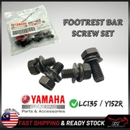 4 Pcs YAMAHA LC135 / Y15 Y15ZR Footrest Bar Screw Bolt Step Bar Besi Depan SKRU (95827-08016) Y110 Y