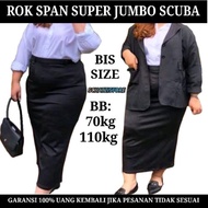 ROK SPAN PANJANG SCUBA PREMIUM UKURAN SUPER JUMBO BIG SIZE XXXL XXXXL BB 70KG SAMPAI 110KG ADA BELAH