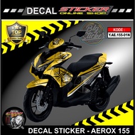 Decal Sticker Fullbody Variation All New Aerox 155 Connected - Decal Sticker Aerox New Decal Sticker