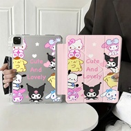 Cute Sanrio Tablet Case For Xiaomi Pad 5 6 7 8 Pro 11.0'' Poco Pad X1 11.2'' 3+Y Folding Stand Flip 