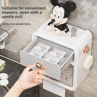 YIJIA#浴室 Wall-Mounted Waterproof Perforated Toilet Paper Holder Tissue Box Creative Shelf#YIJIA