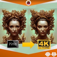 Video/Image Upscale Service | Fix old video and photo into HD or 4K resolution with AI upscale | VHS