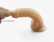 Realistic Dildo Waterproof Flexible penis with textured shaft and strong suction cup Sex toy for wom