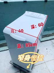 洗衣機(上置) 新款1000轉 95%新 ZWY61024SI 窄身慳位 有保用 包送貨及安裝 二手電器 最新款 傢俬 家庭用品 搬屋 雪櫃 拆舊
