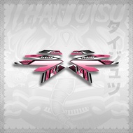 MIO SOUL I 125 GT M3 RACING STICKER DECALS By THAIJUTSU ( SOFIE LAMINATED WATERPROOF )