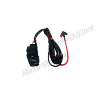 AudioWork MITSUBISHI MITSUBISHI Whole Car Series QC3.0 Fast Charge+TYPE-C Blind Plug BP-USB-MI01