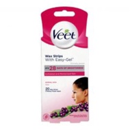 Veet Normal Skin Face Wax Strip (20's)