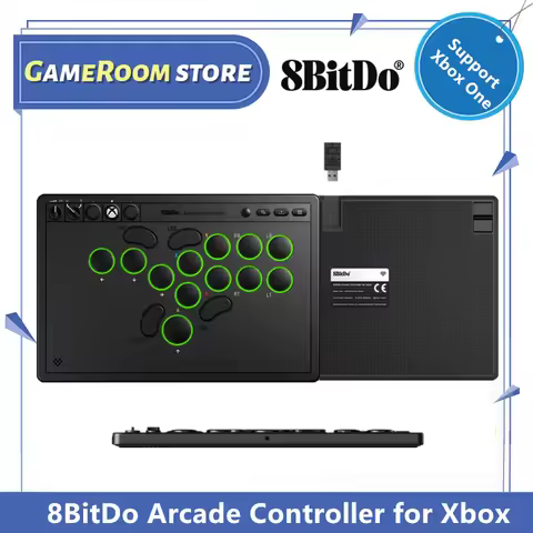 8BitDo Arcade Controller for Xbox Wireless 2.4G/Wired USB-C Arcade Fight Stick Compatible Xbox Serie