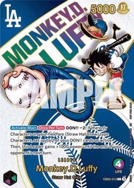 (收)One Piece OPCG dodgers 道奇 棒球 路飛 PSA10 bgs10