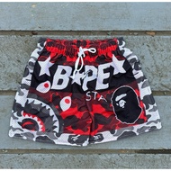 BAPE Mesh Shorts For Men Full Sublimation Jersey Shorts For Men Sportswear
 Street Casual Shorts for
