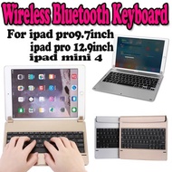 New Luxury Slim Aluminum Wireless Bluetooth Keyboard Case Cover for Apple iPad Pro 9.7/12.9inch iPad