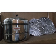 Warehouse Clearance Bazaar 2-tier steamer pan free (P4ke7 B4z4r)