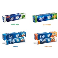 [READY STOK MALAYSIA] SAFI UBAT GIGI TOOTHPASTE GAMAT KAYU SUGI OREN HERBA DOUBLE MINT