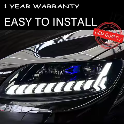 Car For Audi Q7 2006-2015 Headlights автомобильные товары 12V H7 LED DRL Hella 5 Xenon Lens Hid Audi