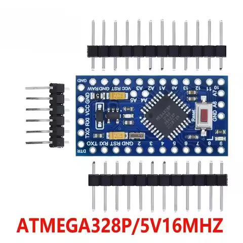 Pro mini Atmega328P Pro Mini 328 Mini ATMEGA328 3.3V 8MHz 5V 16Mhz Ch340g CP2102 FT232RL driver for 