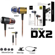 PLEXTONE DX2 WIRED GAMING EARPHONE HEADSET IN-EAR Earbud Metal Piston Head w Mic