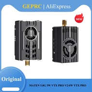 GEPRC NEW MATEN 5.8G 3W VTX PRO V2 4W VTX PRO Supports 104 Channels 7–36V Long Range Flight DIY RC F
