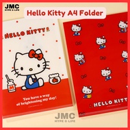 JMC HYPE HK Kitty Map A4 Document Organizer Folder