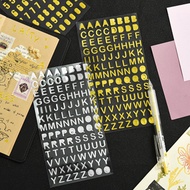 EFFIE Number Sticker PET Cute Scrapbooking Album Journaling Planner Decoration Tools