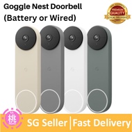 Google Nest Doorbell 2nd Gen Battery or Wired CCTV Doorbell viewer motion detection detector speaker alarm
