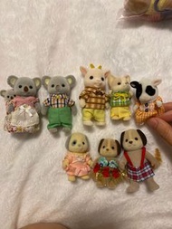 森林家族公仔 絕版