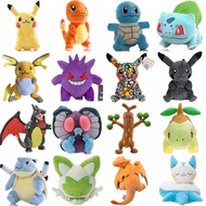 Pikachu Raichu Gengar Charizard Blastoise Charmander Anak Patung Pokemon Turtwig Mainan Plush Kartun