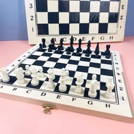 【COD】Wooden Chess Folding Chess Set High Quality Chess Board for Kids and Adults Indoor Travel Chess