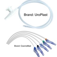 (10pcs/30pcs) UroPlast/COSMO Med Suction Catheter with Vacutip Finger Thumb Control CH/FR 12 Suction