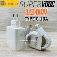 Realme Travel Charger 120 Watt Type C SuperVooc Original Pengisian Cepat For Realme GT 8 Pro Realme