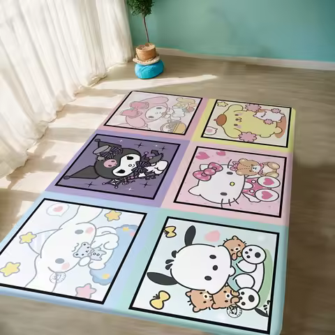 Sanrio Friends Bedding Set, My Melody Kuromi Hello Kitty Pochacco Bed Mattress Cover