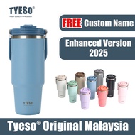 [PERCUMA Custom Nama] TYESO Advanced Tumbler Termos Pemegang Botol Air Ukir Nama Tahan Sejuk Panas B