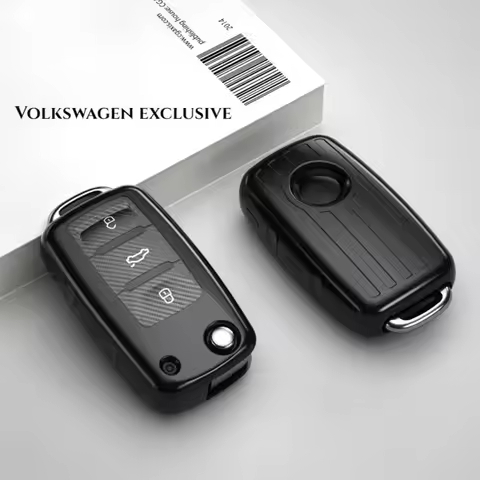 Car Key Cover Case Houlder for Volkswagen VW Golf Mk7 7 3 4 5 6 6r Skoda Octavia A7 Polo 9n Mk4 Pass
