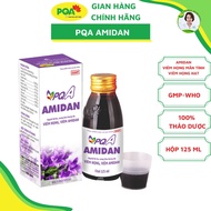 PQA Amidan hộp 125ml dùng cho người bị ho sưng đau họng viêm họng viêm Amidan. 100% thảo dược tự nhi