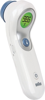 Braun No Touch and Forehead Thermometer - Touchless Thermometer for Adults, Babies, Toddlers and Kids – Fast, Reliable, and Accurate Results