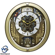 SEIKO Fibre Wall Clock(QXM350G,Golden, 15 INCH X 17 INCH) QXM350