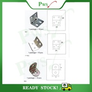 10 pcs Small L-bracket / Furniture Angle Bracket / Corner Joint Brace / L Shaped Bracket 901/902/PVC
