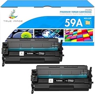 CF259A 59A Black Toner Cartridge: 2-Pack Compatible Replacement for HP 59A CF259A 59X CF259X for Ent