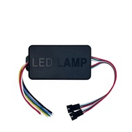 กล่องคุมไฟ RGB ไฟซิ่งบางแสน กล่อง 210 โหมด ไฟเข้า 12V ออก 5V ใช้งานได้กับรถทุกรุ่น Forza PCX