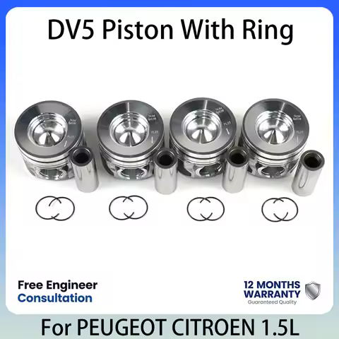 ENGINE Piston With Ring For Peugeot Citroen DV5 1.5L 1.5 L T L4 BlueHDi Diesel Fits 208 308 C3 C4 Be