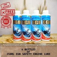 ▽[Free Shipping!] 4 Bottles 250Ml Egb Safety Engine Lube